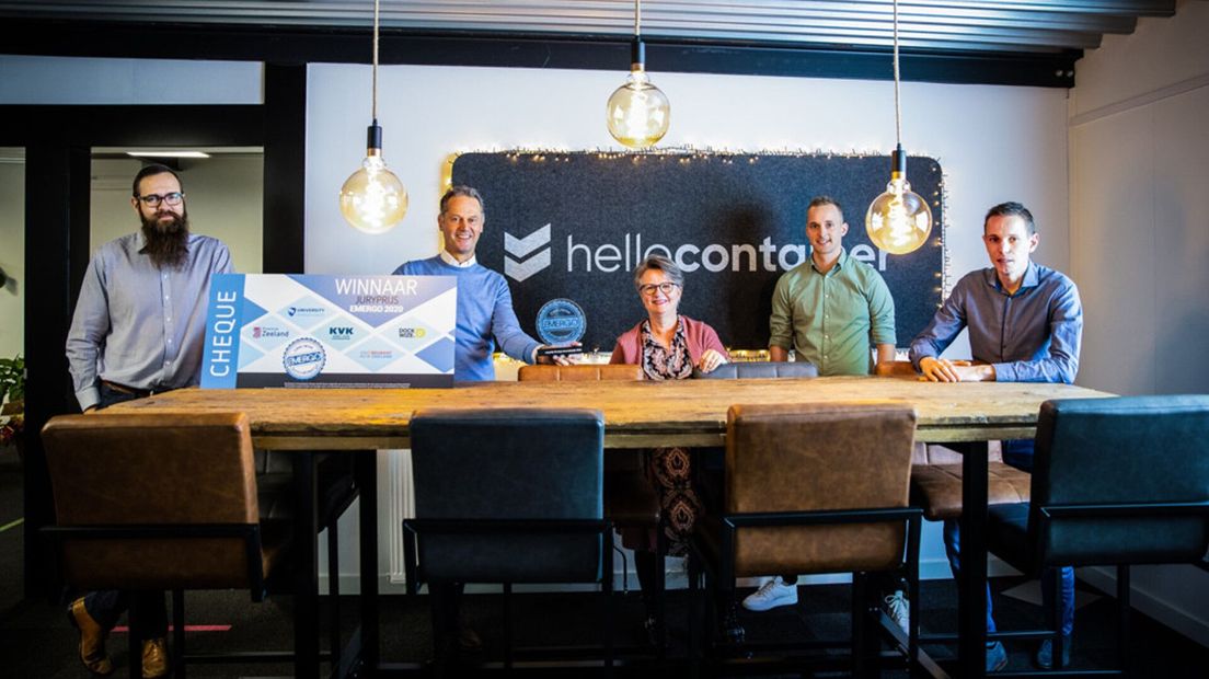 HelloContainer, winnaar juryprijs Emergo 2020