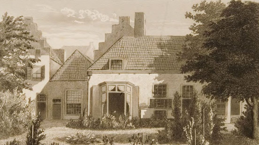 Het huis van Jonkheer Willem de Vaynes van Brakell, getekend door Alexander ver Huell