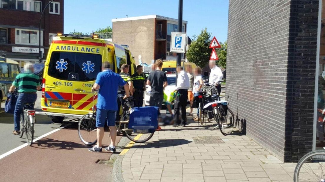 Vrouw gewond bij valpartij in Hengelo