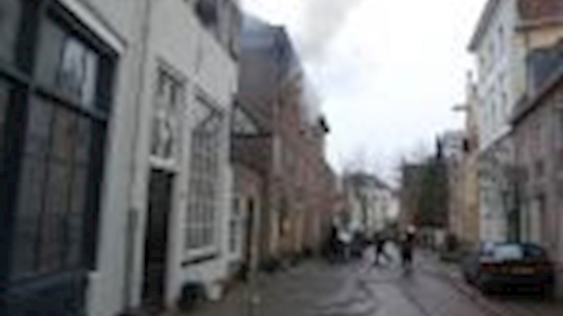 Gewonde bij brand in Deventer