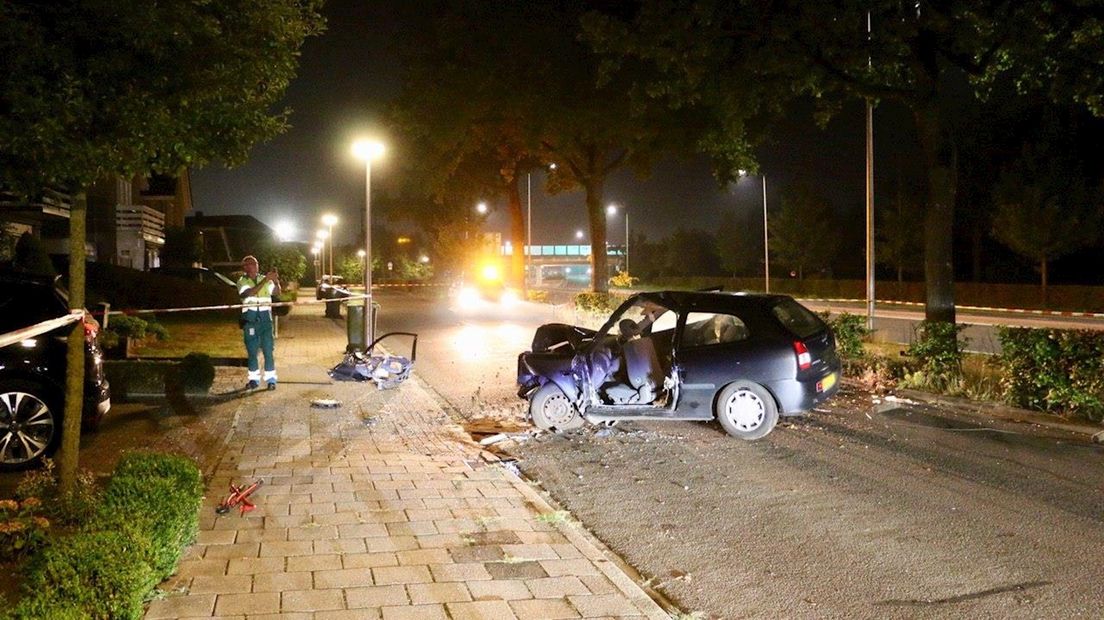 Een ernstig ongeval op de Inslagstraat in Oldenzaal