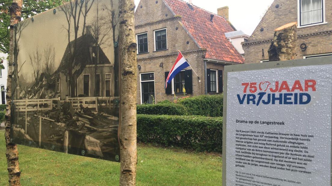 Ook staan er borden verspreid over het eiland die de geschiedenis vertellen.