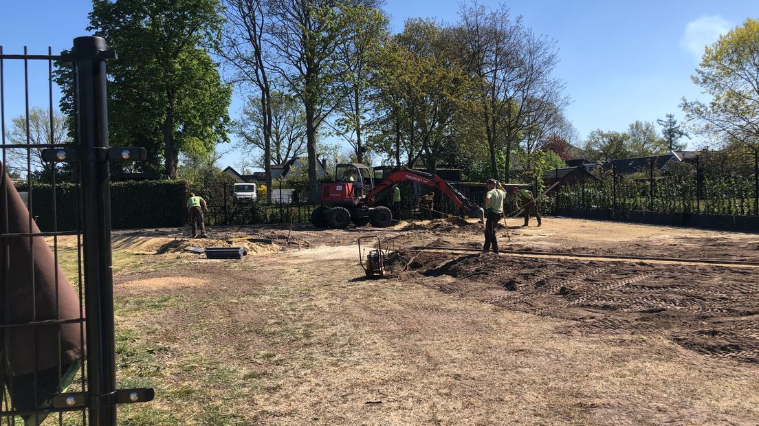 Uiteindelijk komen er 1.700 graven op de islamitische begraafplaats (Rechten: RTV Drenthe/Petra Wijnsema)
