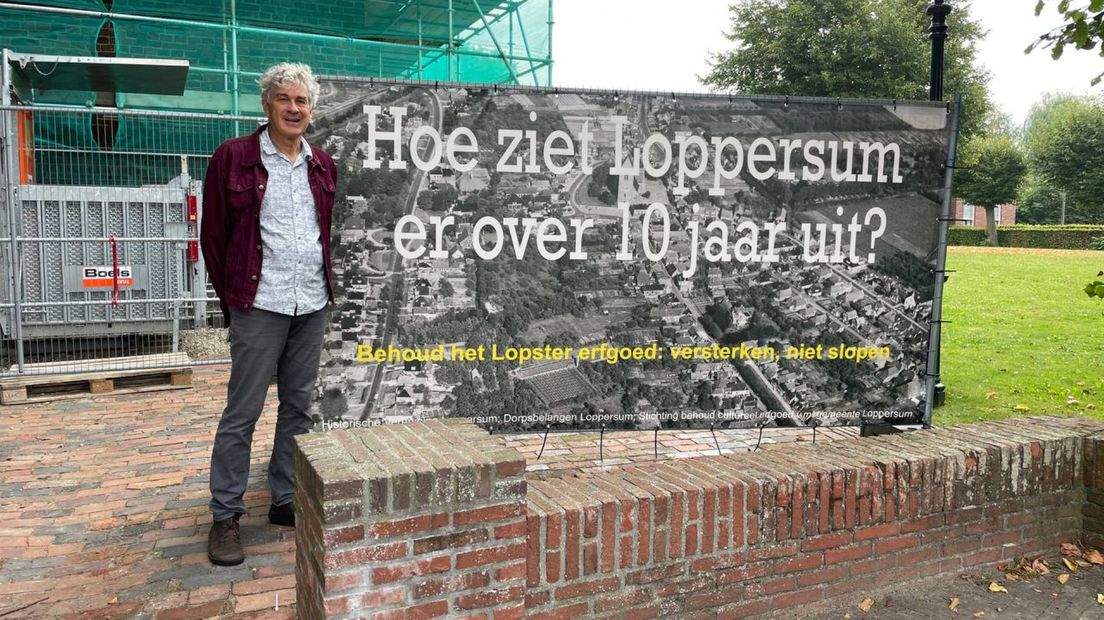 Cock Peterse van de Stichting Erfgoed Loppersum