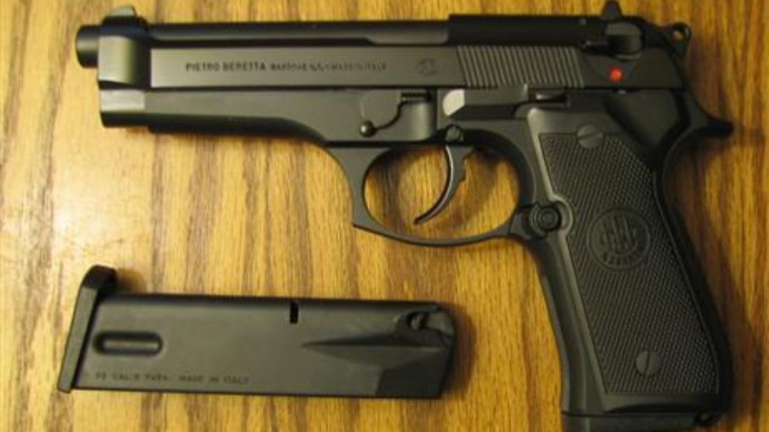 Een Beretta, ter illustratie