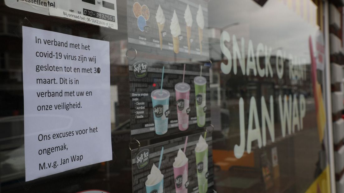De eerste horecagelegenheden hebben hun deuren gesloten.