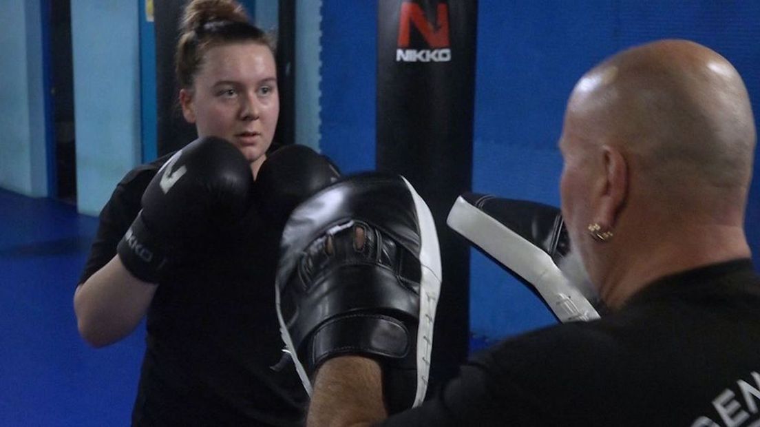 Romy van Gemert in actie