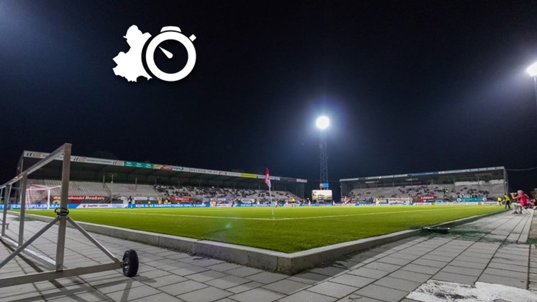 In de nieuwsminuut onder meer aandacht voor eventuele steun voor FC Emmen (Rechten: RTV Drenthe)