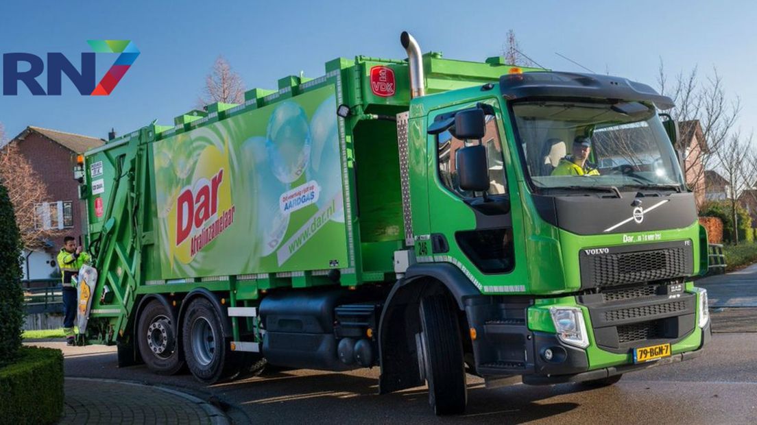 Vuilniswagen van Dar
