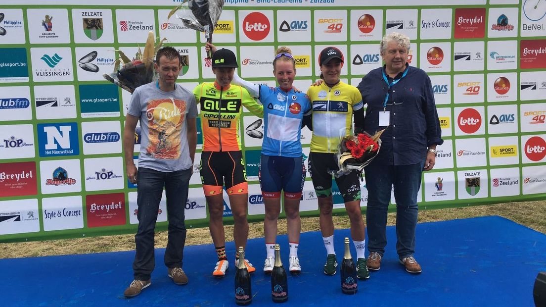 BeNe Ladies Tour: Barnes wint etappe Vlissingen-Philippine