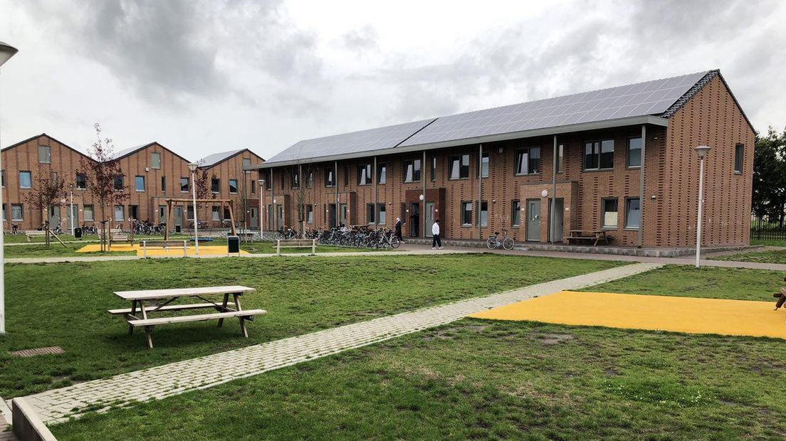 De opvanglocatie van het Centraal Orgaan opvang Asielzoekers (COA) in Ter Apel