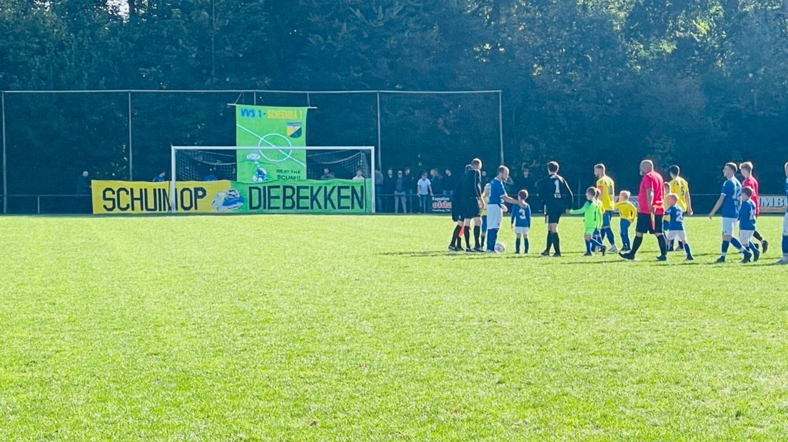 De boodschap van de supporters van SC Scheemda