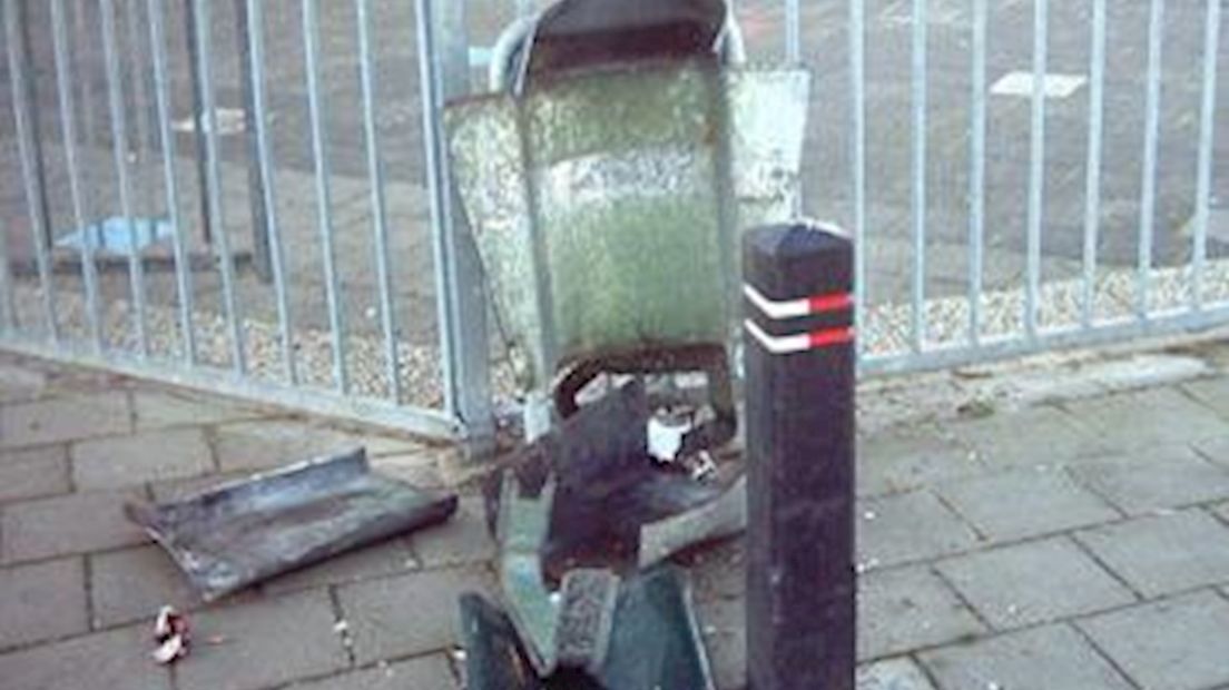 Schade door vuurwerk