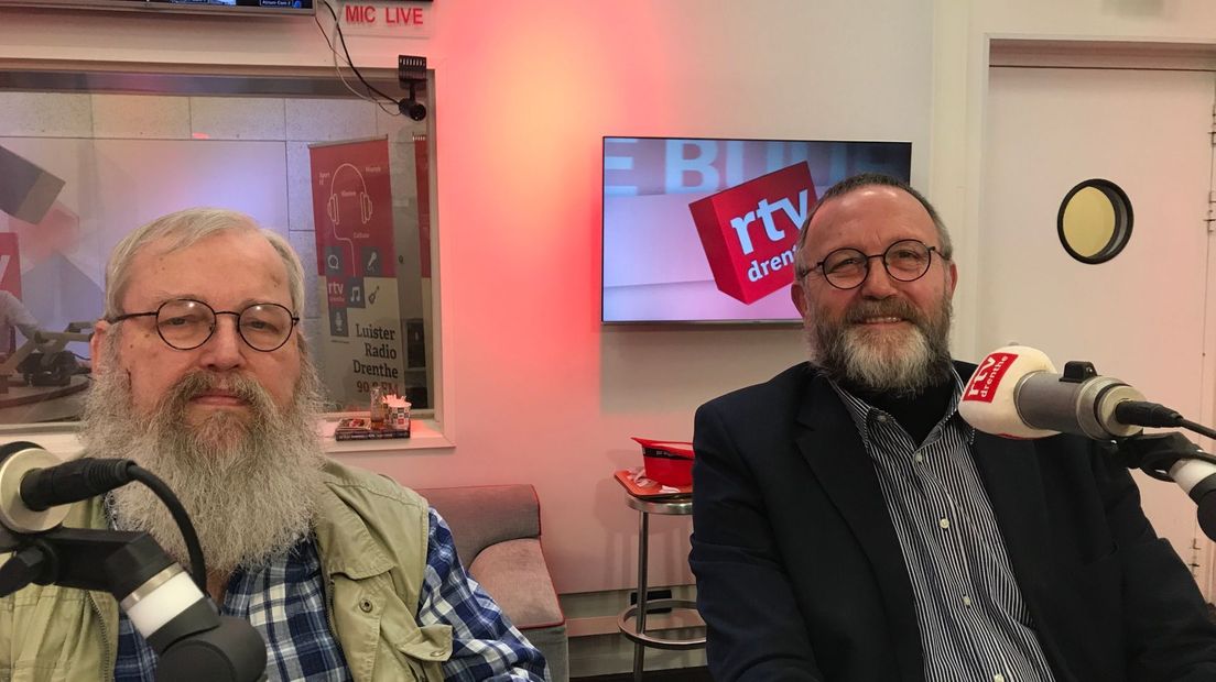 Albert Metselaar (l) en Brand van Rijn (r) (Rechten: RTV Drenthe/Margriet Benak)