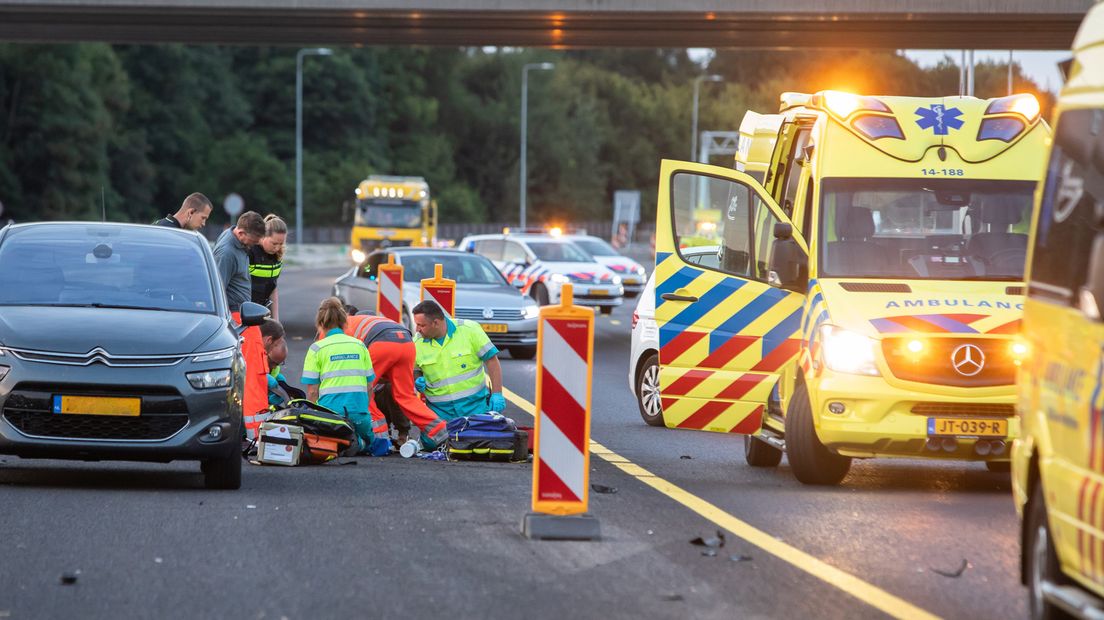 De verdachte sprong in juli op de A27 bij Hollandsche Rading.