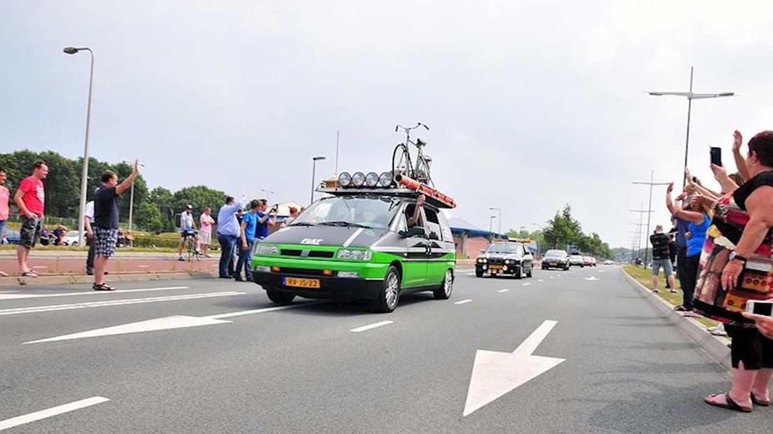 Deelnemers Carbagerun verzamelen