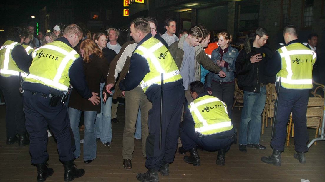 Preventief fouilleren in Stad, in 2004 (archief)