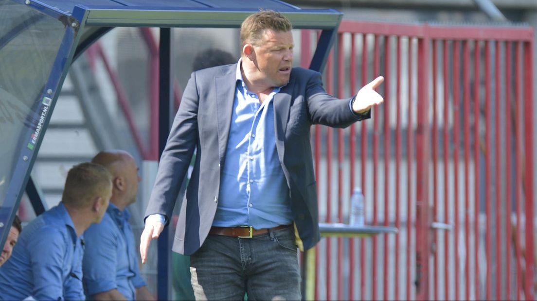 Go Ahead Eagles-trainer John Stegeman