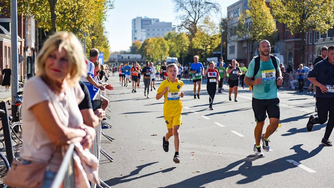 Deelnemers aan de 4 Mijl in 2018