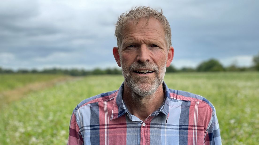 Boer Harry Luring is een van de zeven pachters van de akkers