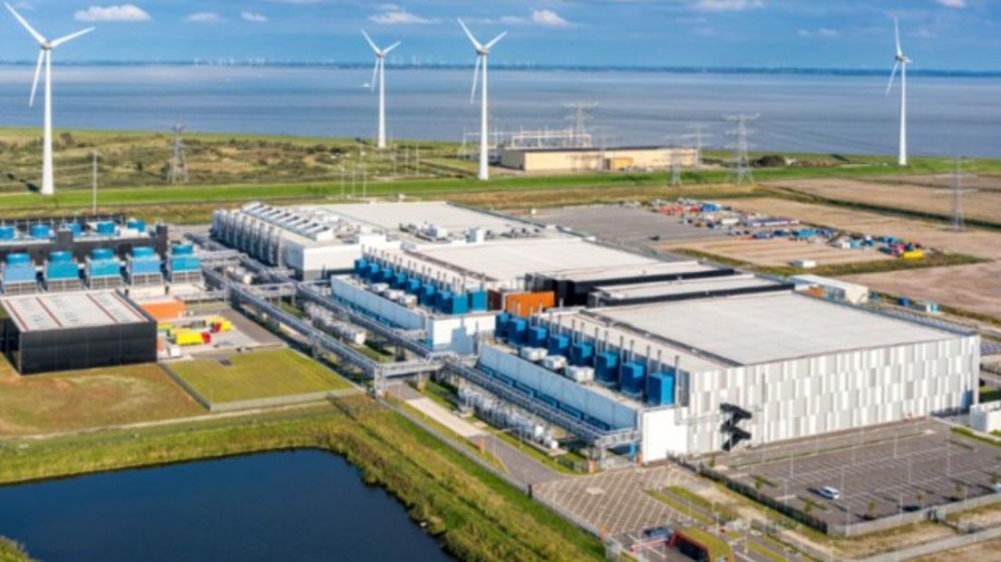 Het Google datacenter in de Eemshaven