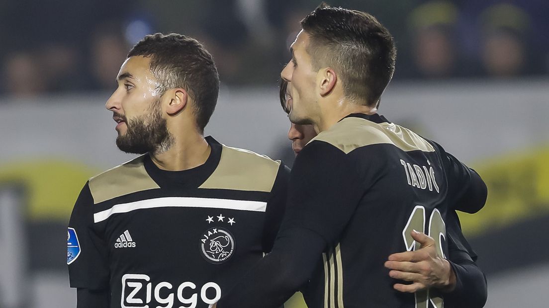 Labyad en ploeggenoot Tadic. Archieffoto.