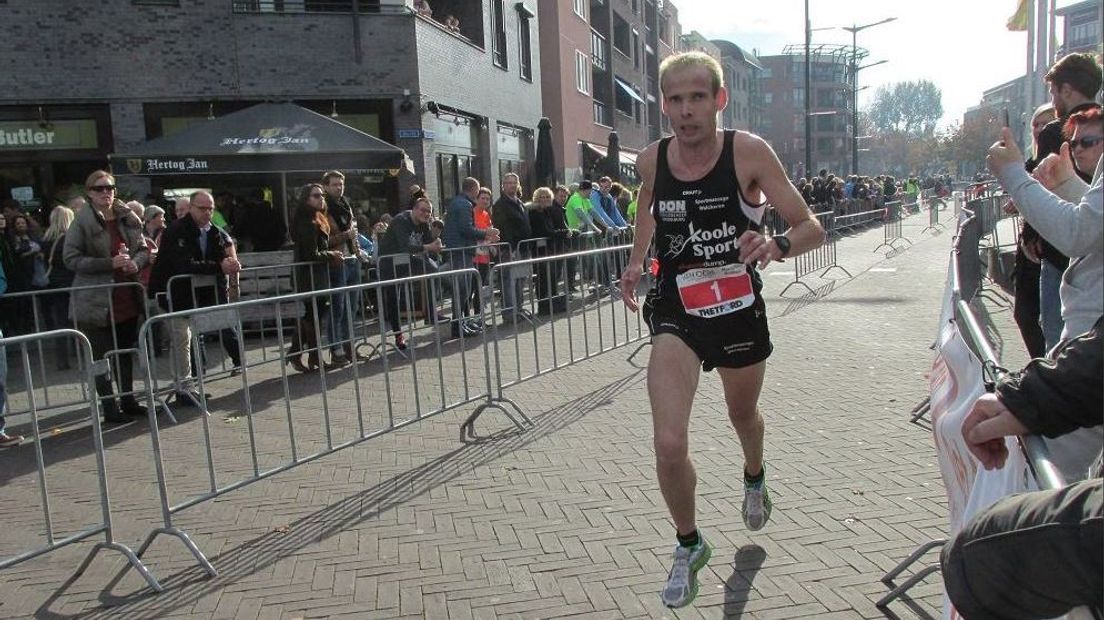 Erwin Harmes in actie bij Marathon Brabant