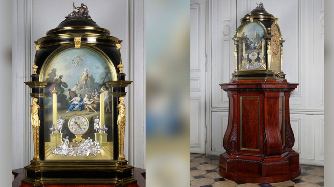De Clay klok was in 1766 al een collector's item van kunstverzamelaar Gerrit Braamcamp.
