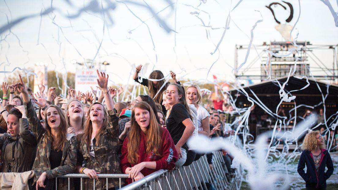 Archiefbeeld van het Bevrijdingsfestival in Groningen