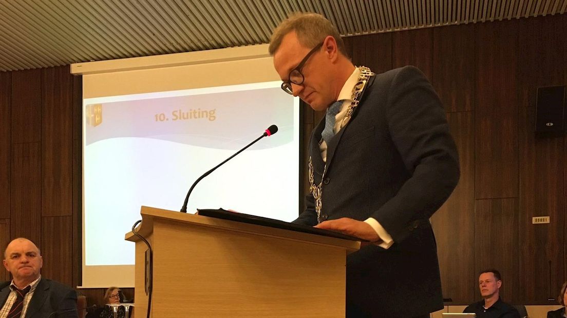 Sijbom stopt als burgemeester van Losser