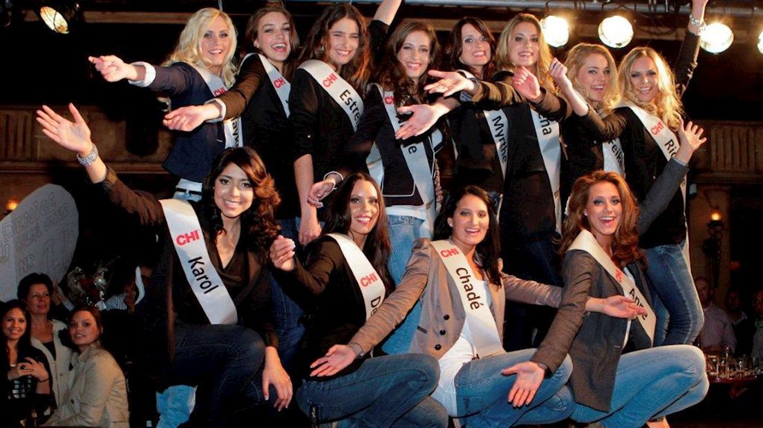 Finalisten Miss Overijssel 2011