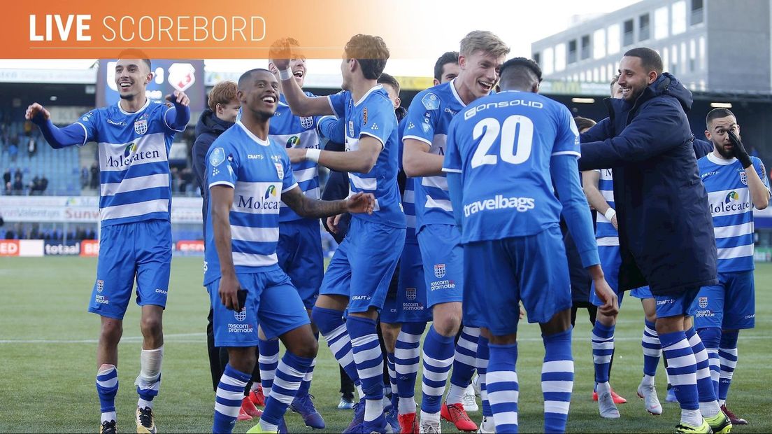 PEC Zwolle gaat op bezoek bij ADO