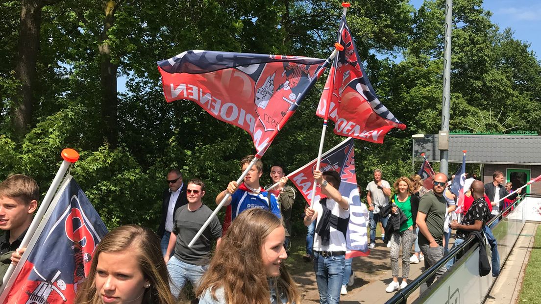 Veel CDW-fans waren meegereisd naar Soest