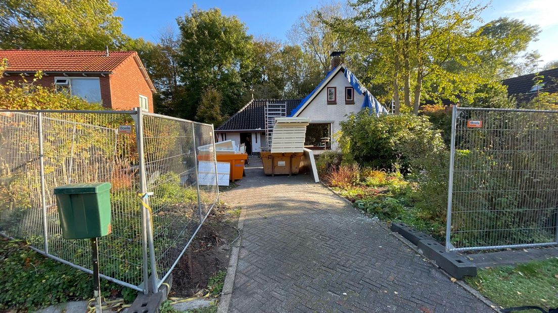 Het eerste huis in Steendam dat aardbevingsbestendig wordt gemaakt