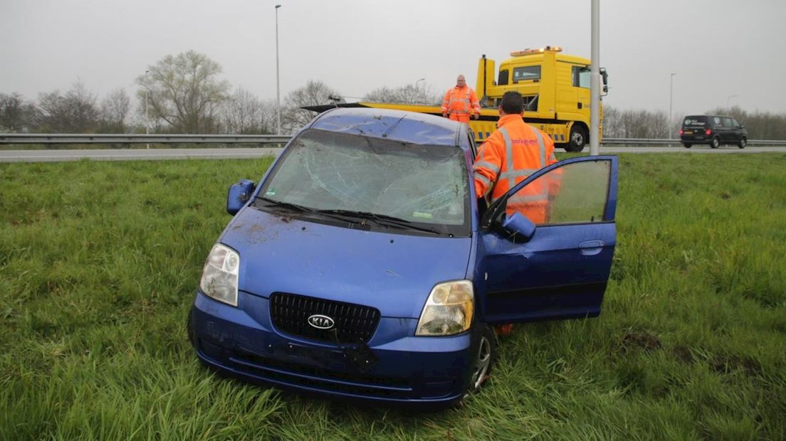 Ongeluk op knooppunt Lankhorst