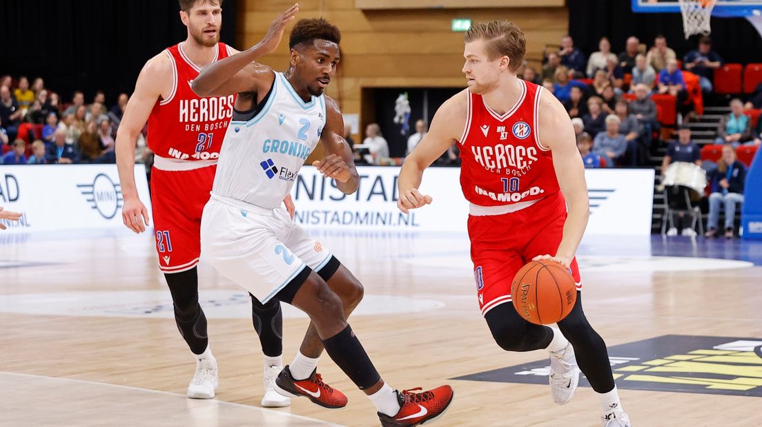 Donar tegen Heroes Den Bosch eerder dit seizoen