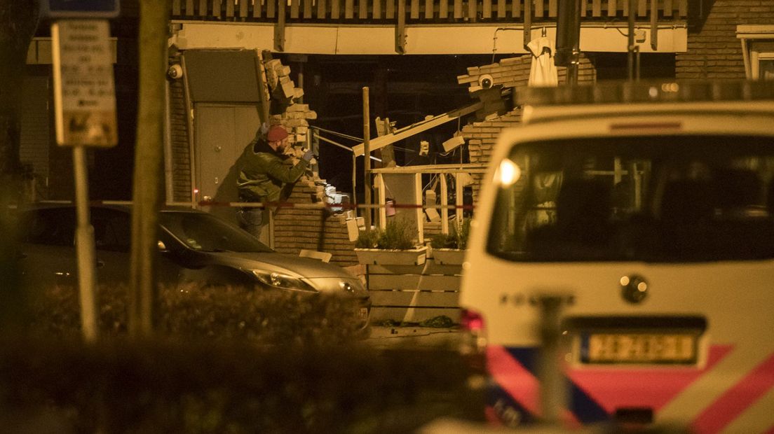 Ravage na plofkraak in Oog in Al.