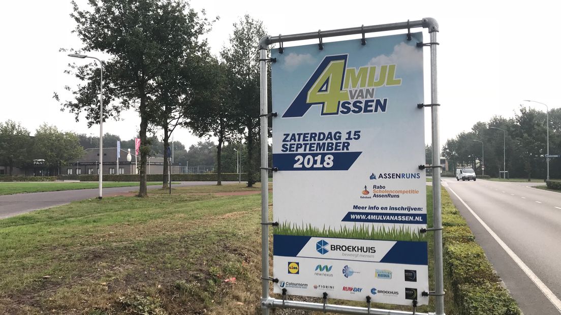 De eerste 4 Mijl van Assen trekt meer lopers dan gedacht (Rechten: Margriet Benak / RTV Drenthe)