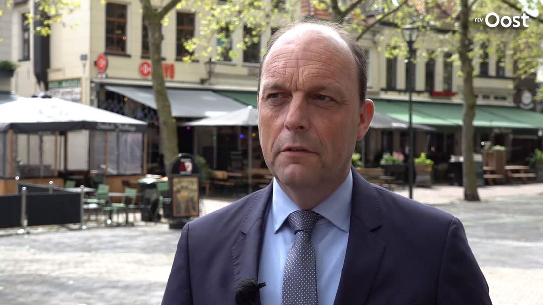 Burgemeester Snijders van de gemeente Zwolle