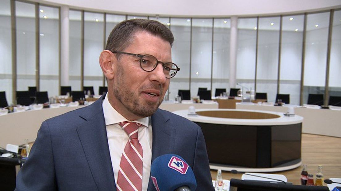 Burgemeester Bouke Arends van de gemeente Westland.