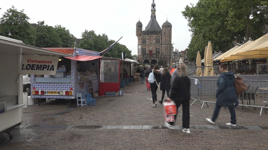 De nieuwe opzet voor de warenmarkt in Deventer