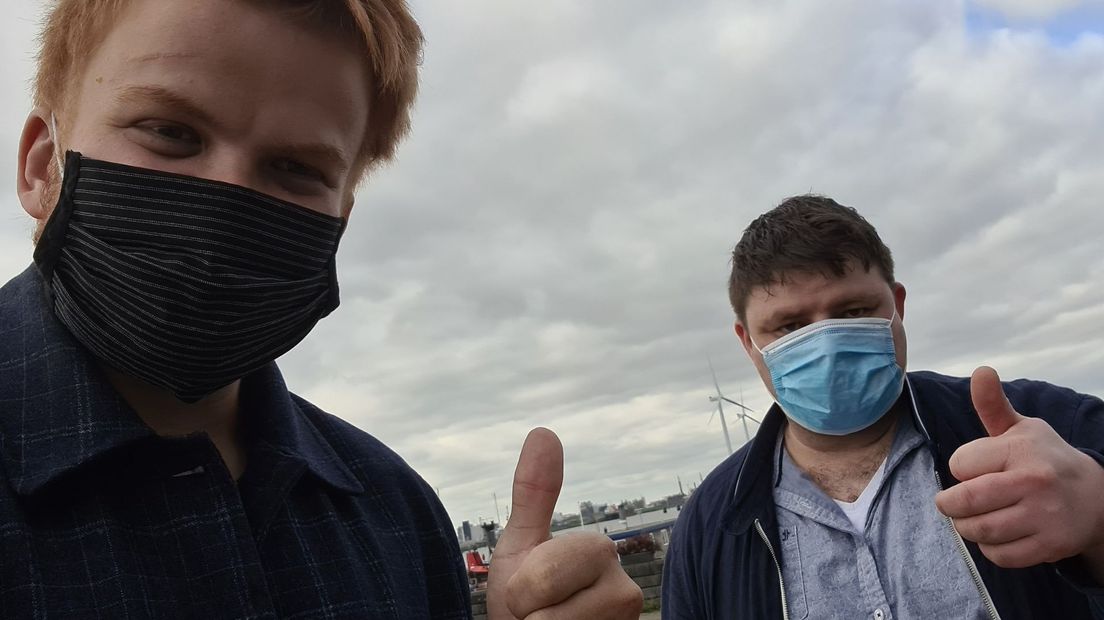 Edo Ladage en Emiel Veerbeek, eigenaren van Thuiswerkcompany