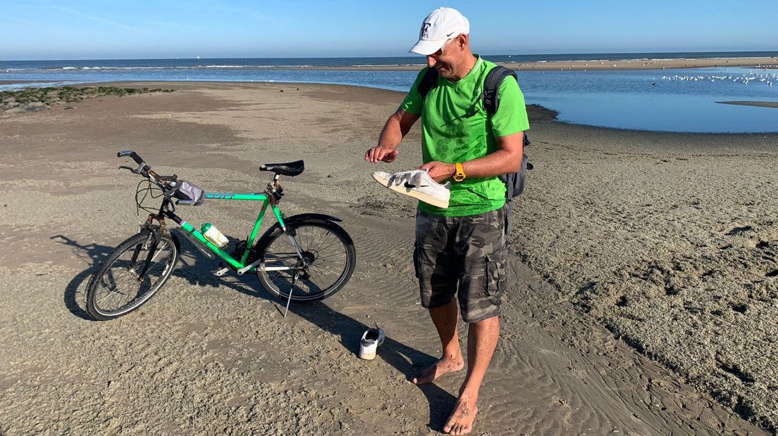 Jeroen staat inmiddels weer 'op het droge'
