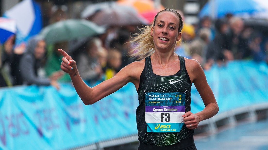 Atlete Susan Krumins doet ook mee aan de komende 4 Mijl