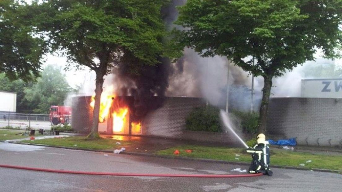 Zeer grote brand in Enschede