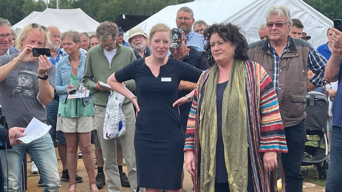 Caroline van der Plas op de landbouwbeurs