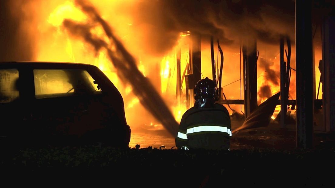 Beloning voor oplossen bedrijfsbrand Ommen