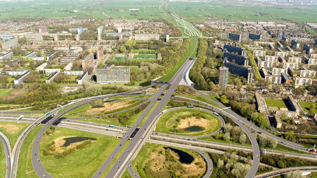 Aanleg A4 Schiedam-Delft In Volle Gang - Rijnmond