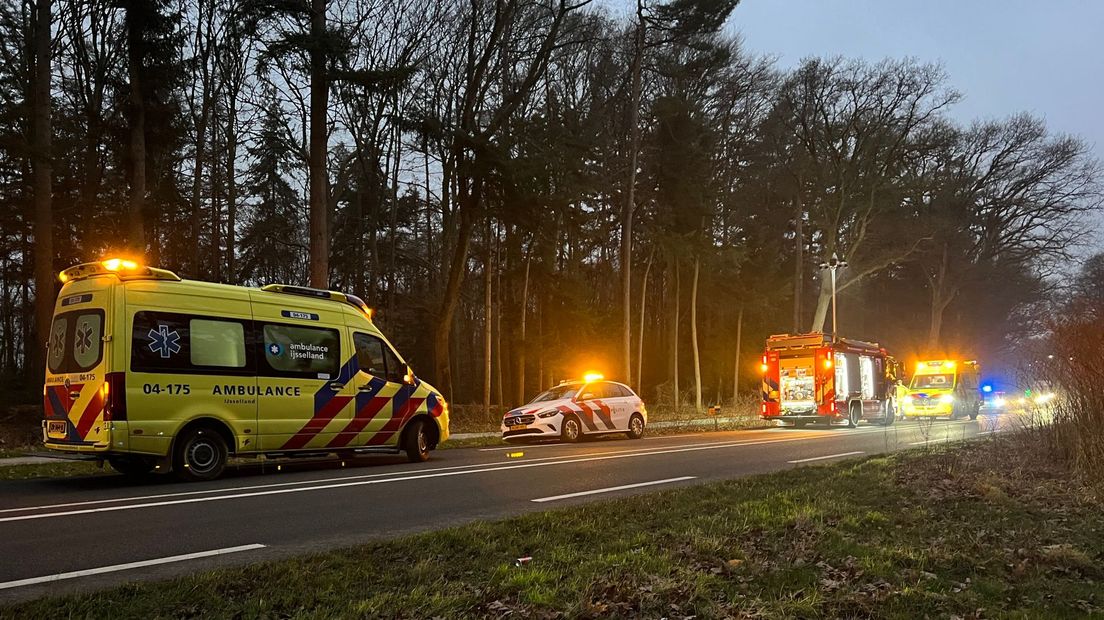 Man ernstig gewond bij eenzijdig ongeluk N344