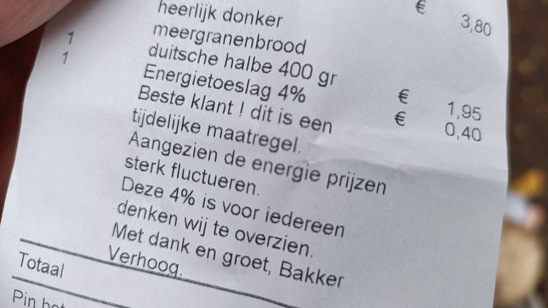De energietoeslag van Bakker Verhoog.